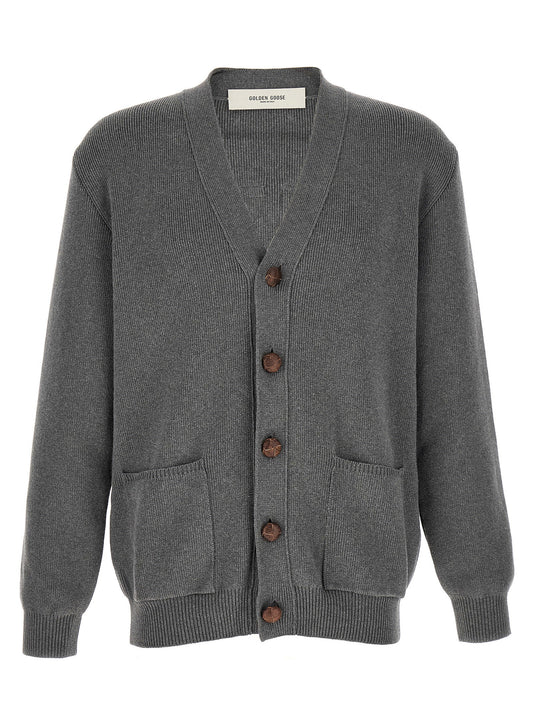Golden Goose Logo Cardigan