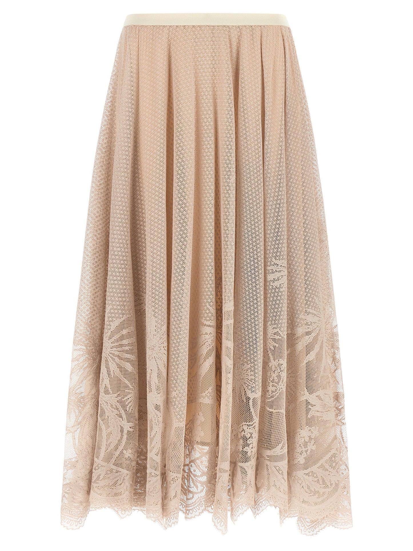 Fabiana Filippi Jacquard Lace Skirt