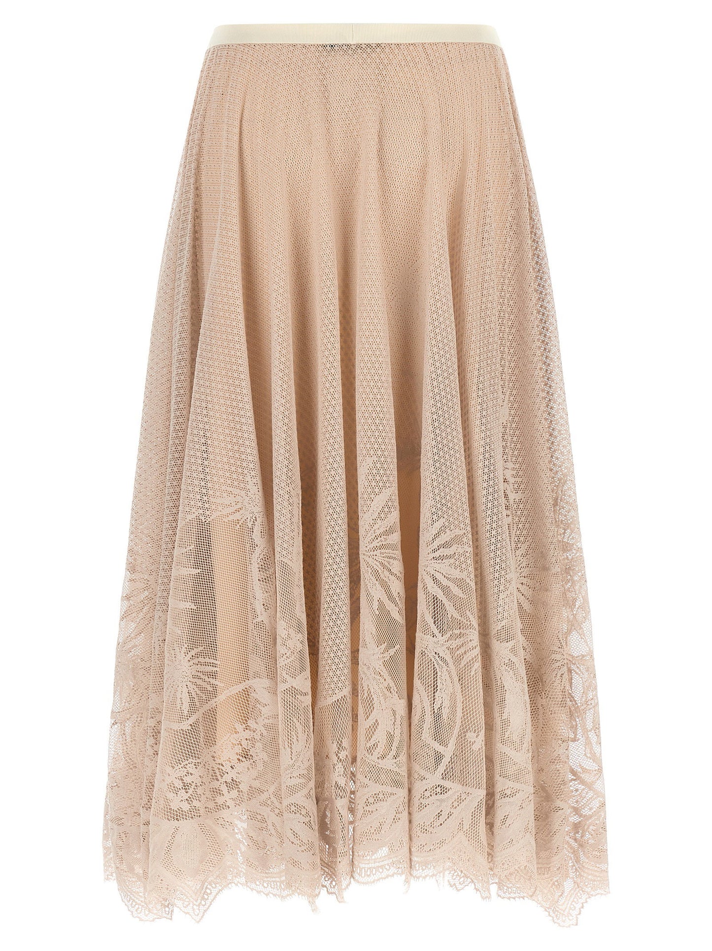 Fabiana Filippi Jacquard Lace Skirt