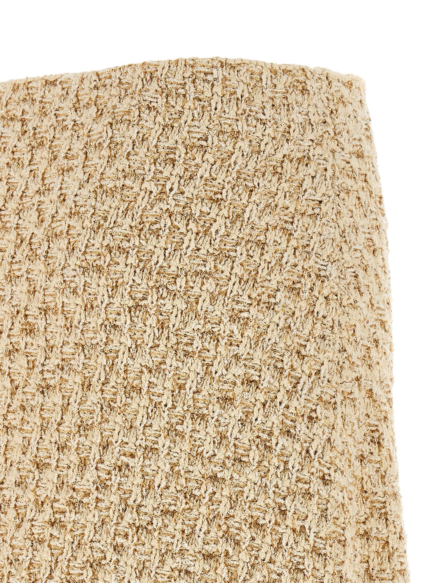 Fabiana Filippi Denim-effect Tweed Skirt