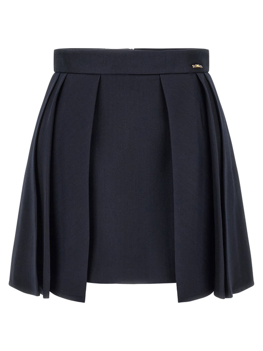 Elisabetta Franchi Fresh Wool Skirt