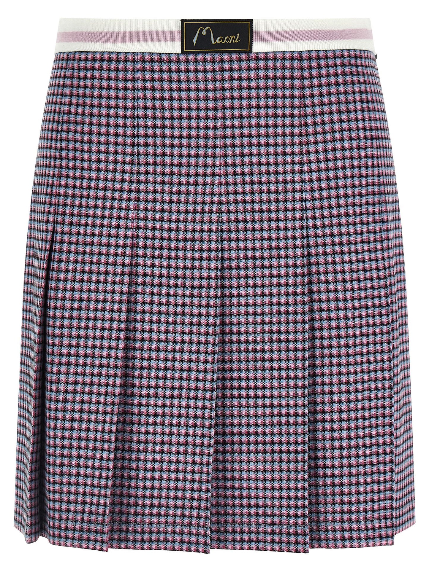 Marni Houndstooth Skirt