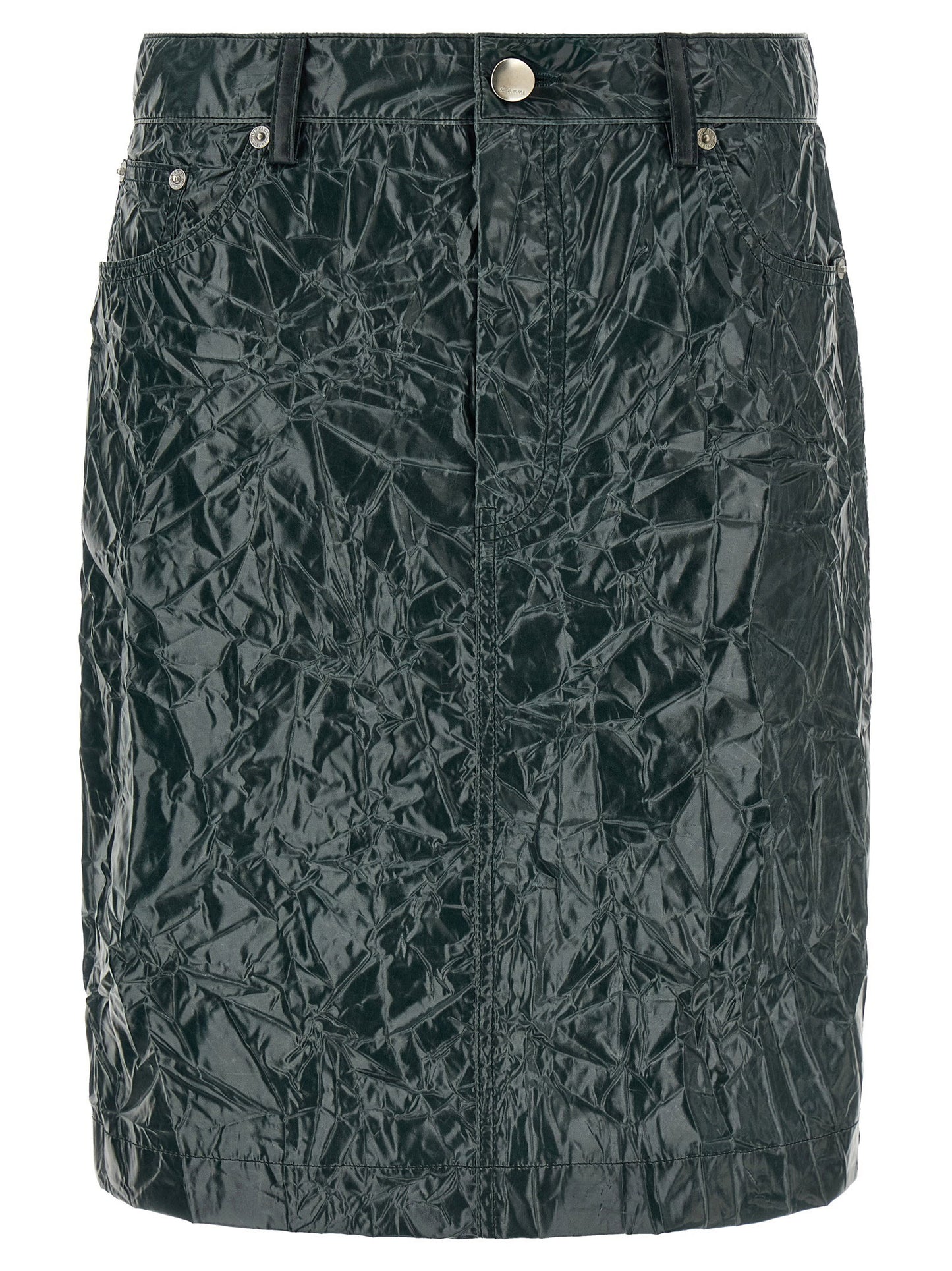 Marni Skirt With A Wrinkled Effect