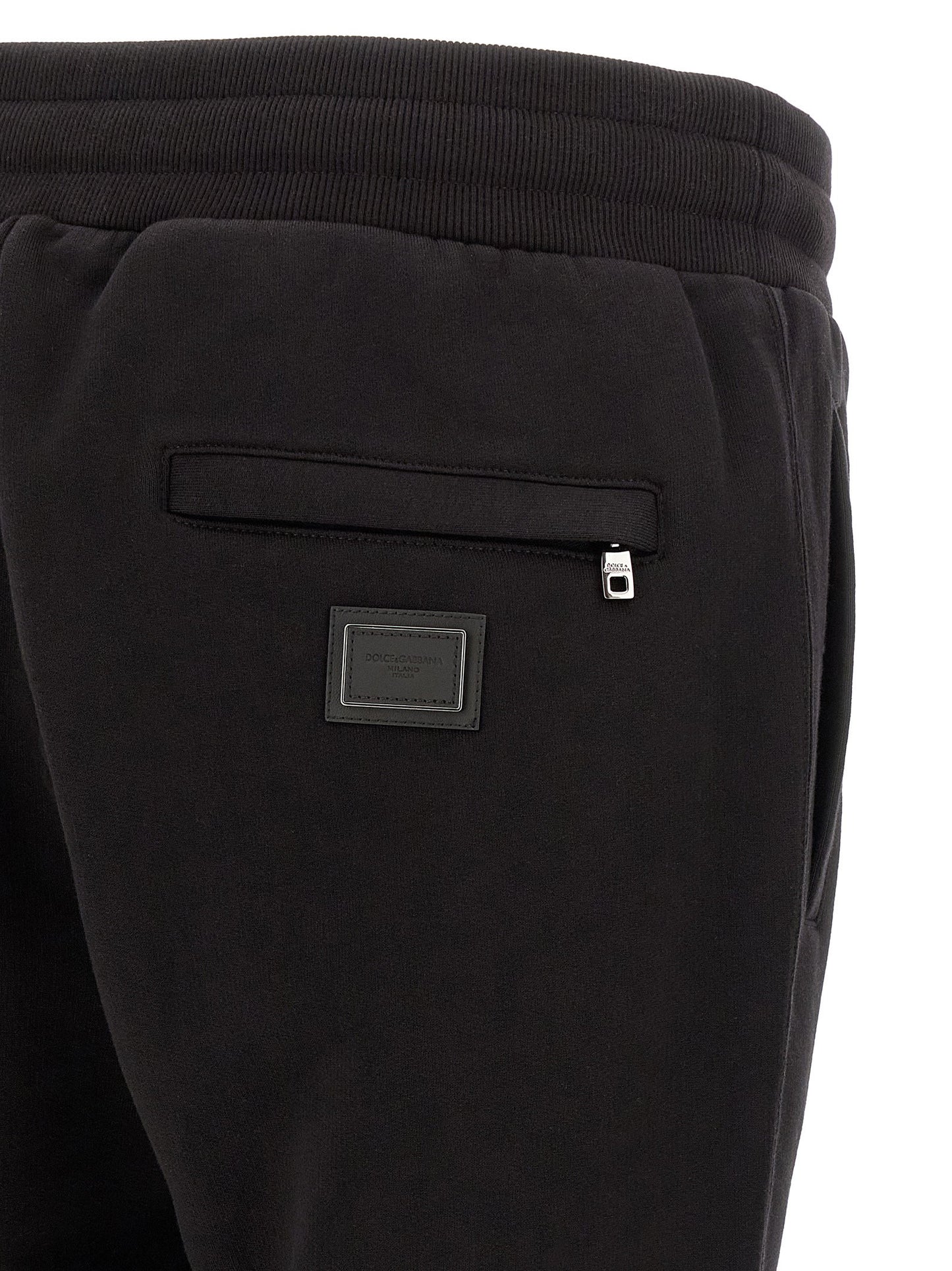 Dolce & Gabbana Logo Plaque Joggers