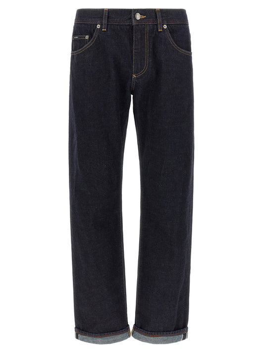 Dolce & Gabbana Dg Embroidery Jeans