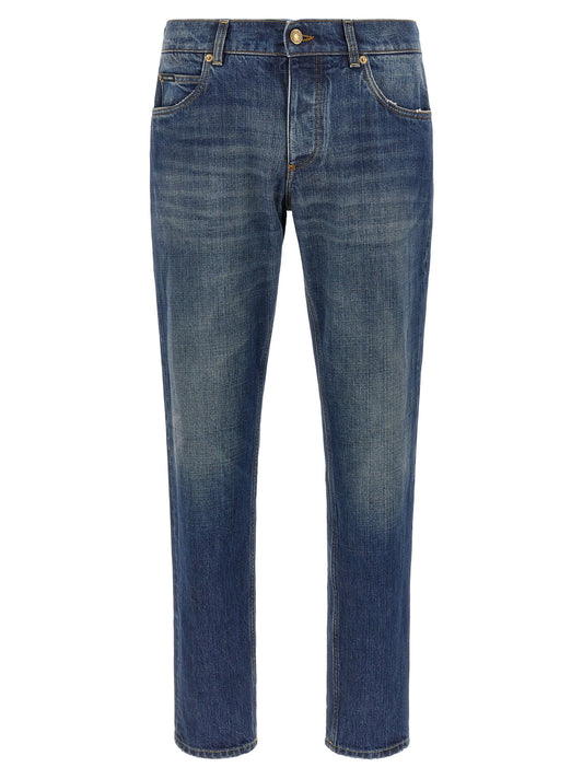Dolce & Gabbana Logo Plaque Jeans