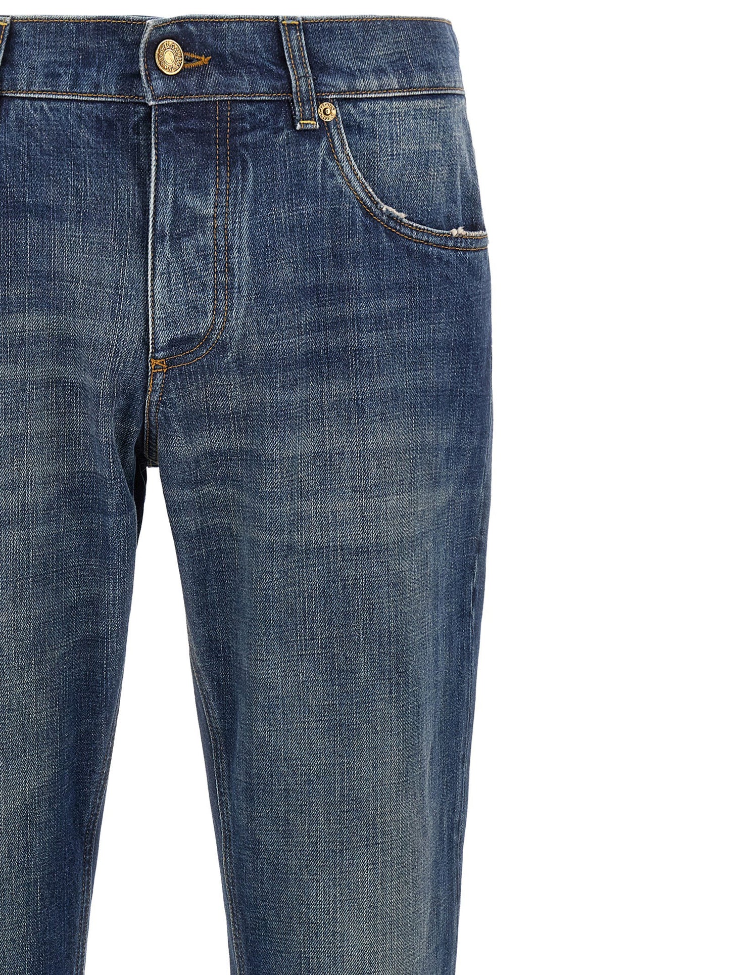 Dolce & Gabbana Logo Plaque Jeans