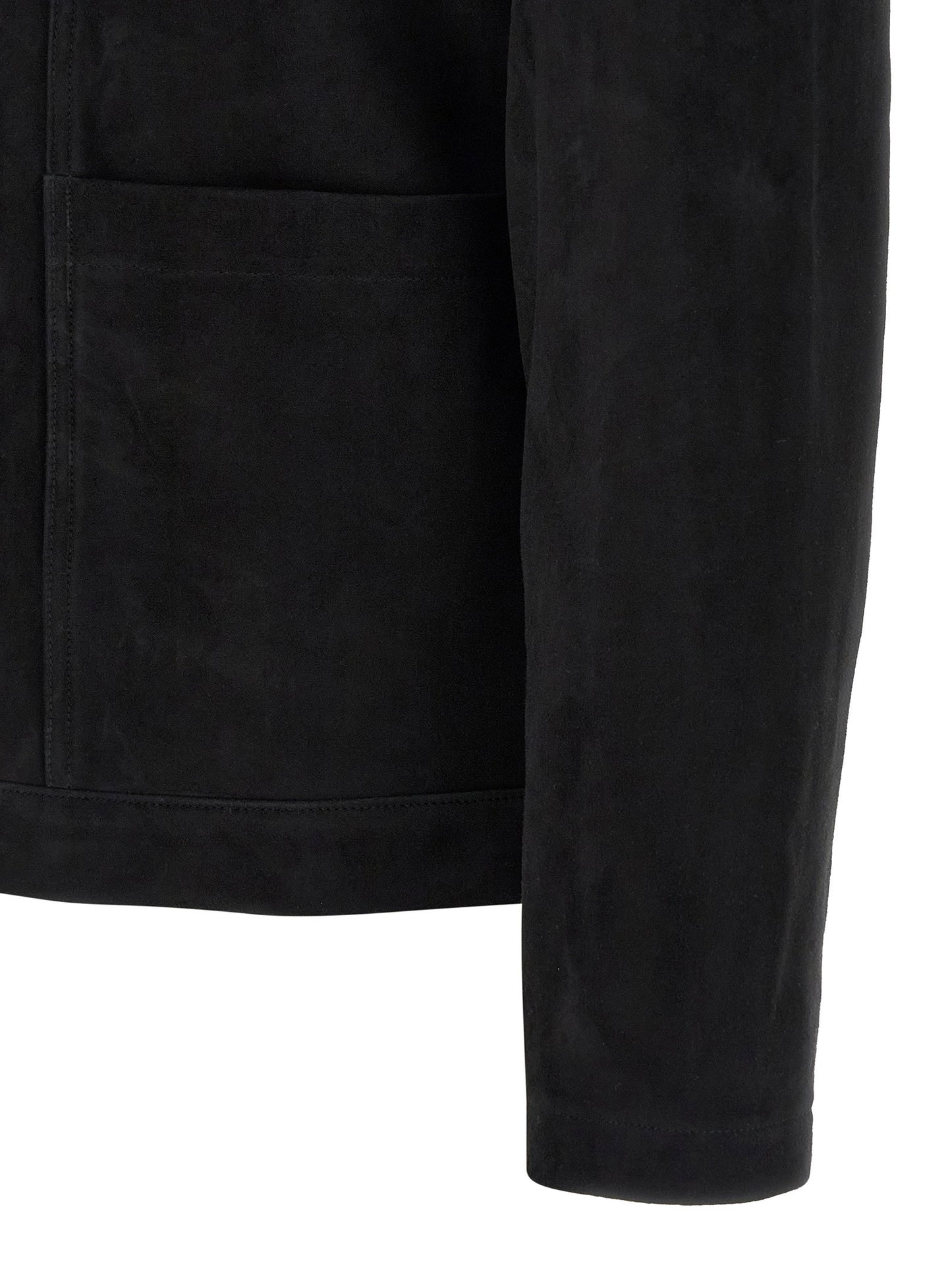 Giorgio Brato Fiore Suede Jacket