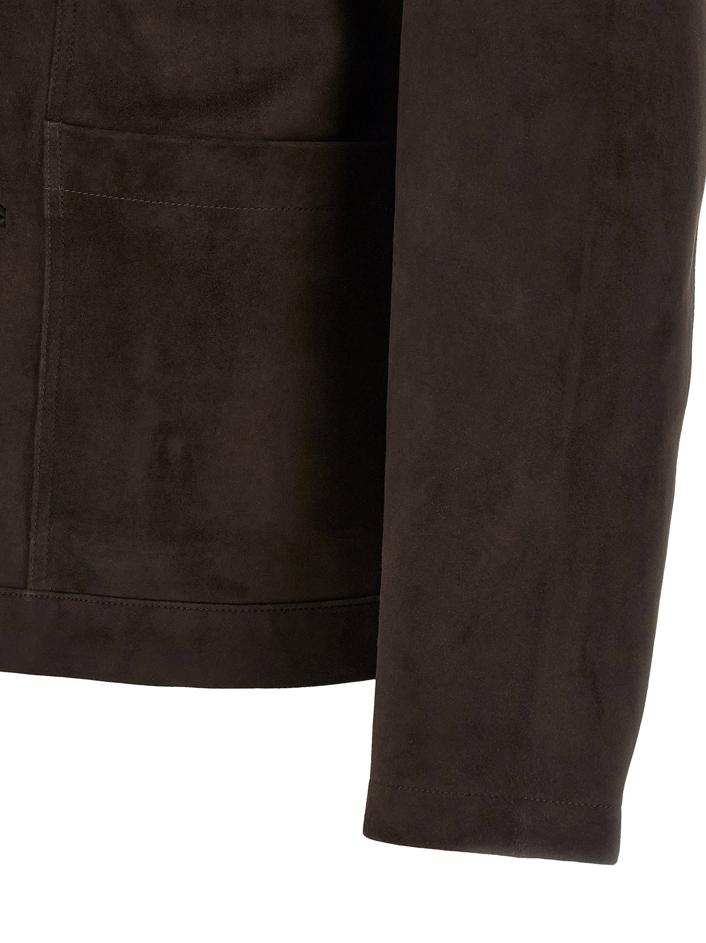Giorgio Brato Fiore Suede Jacket