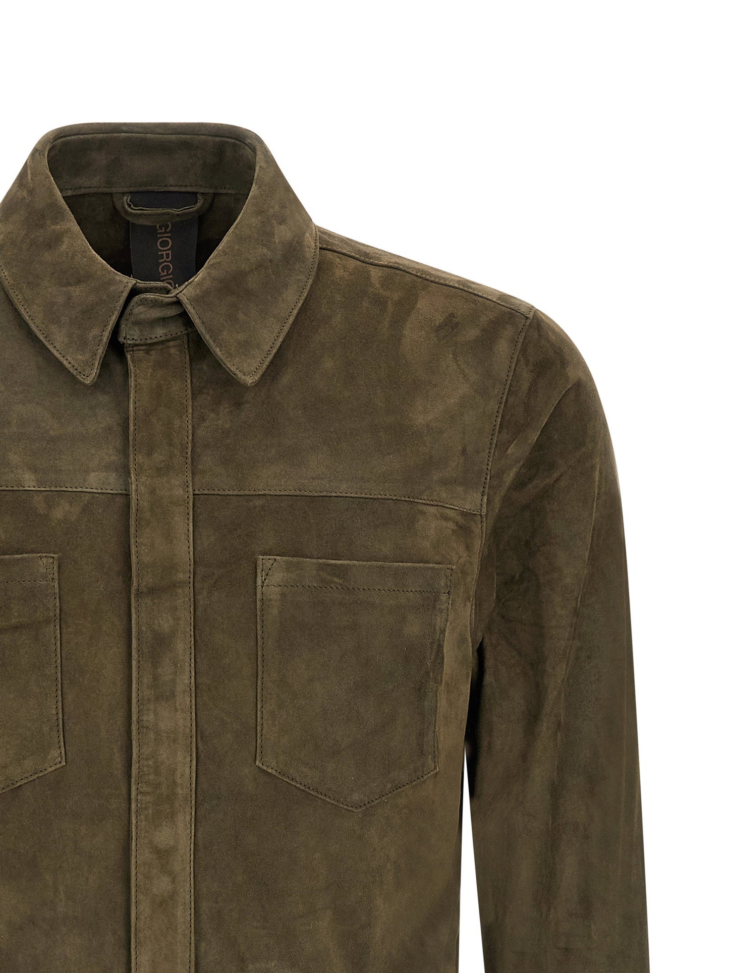 Giorgio Brato Suede Shirt Gloves