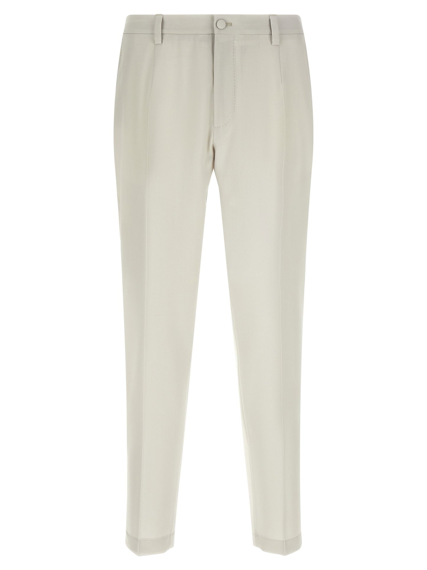 Dolce & Gabbana Poplin Wool Pants