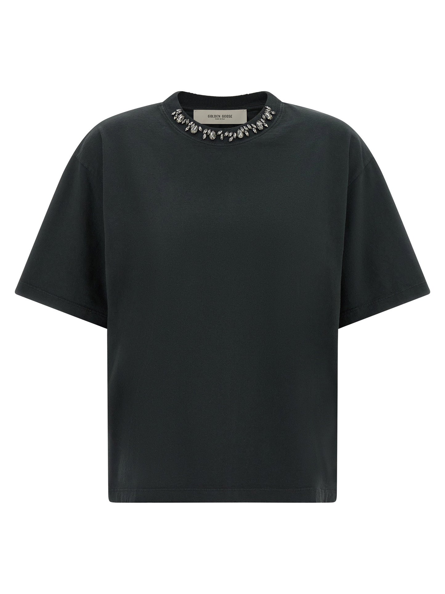 Golden Goose Crystal Crew Neck T-shirt
