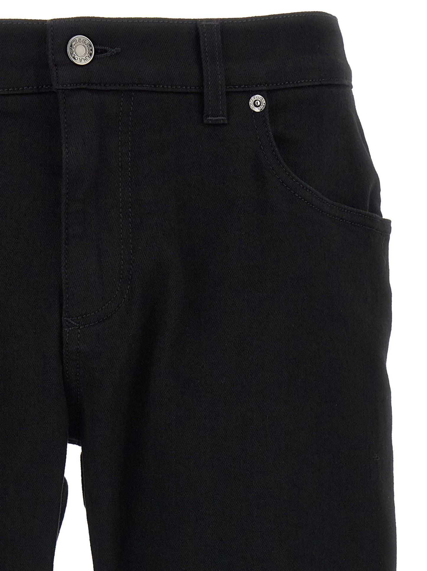 Dolce & Gabbana Logo Plaque Jeans