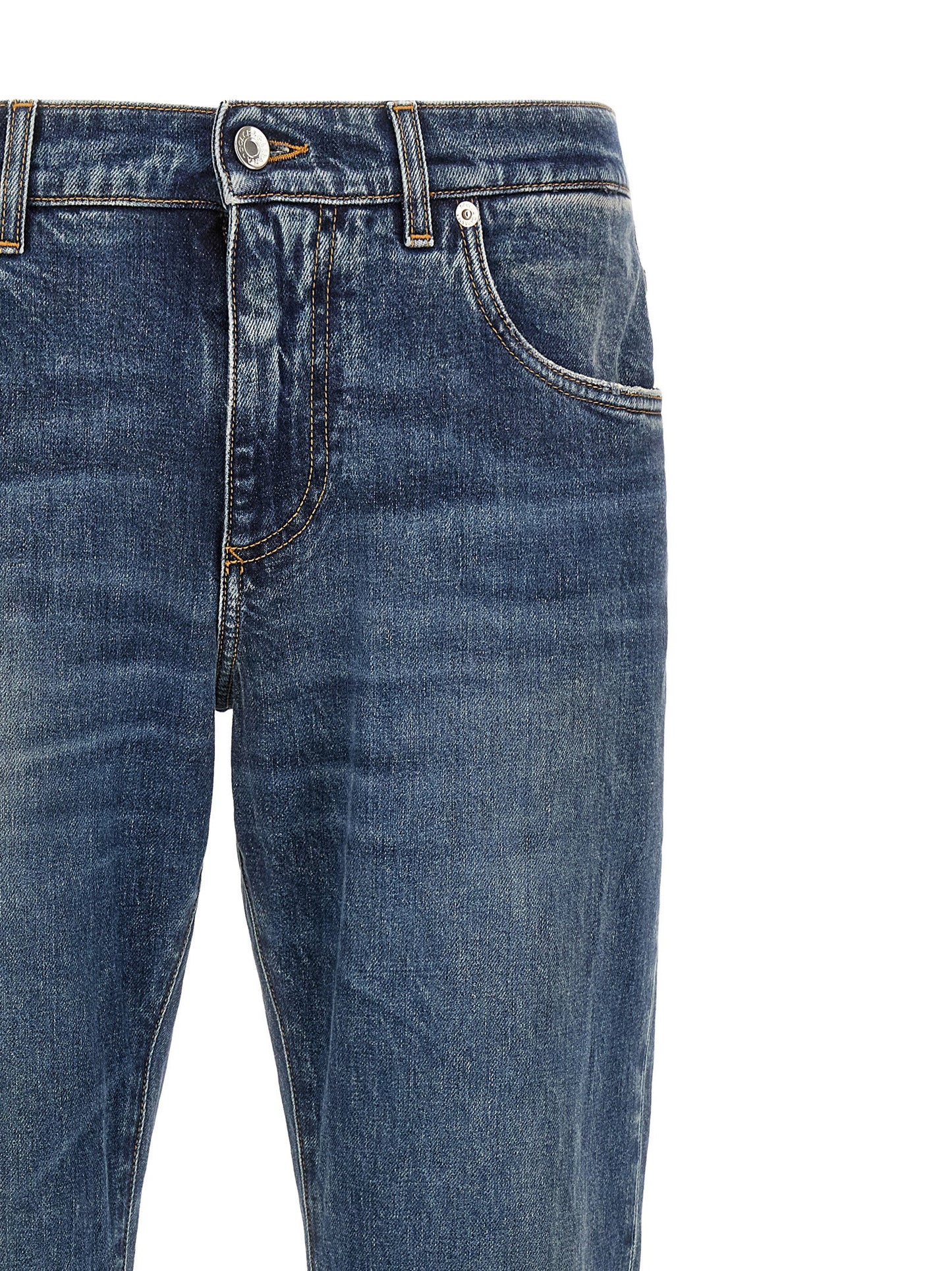Dolce & Gabbana Logo Plaque Jeans