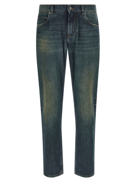 Dolce & Gabbana Logo Tag Jeans