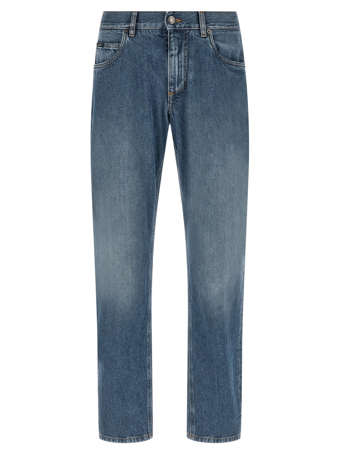Dolce & Gabbana Heraldic Embroidery Jeans