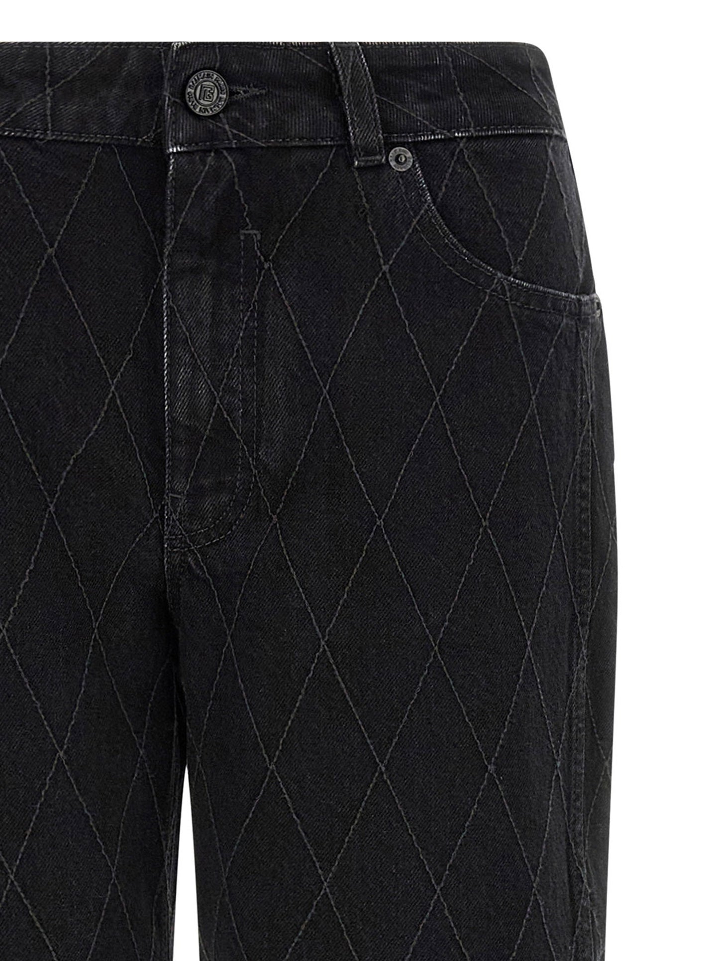 Balmain Diamond-shaped Jeans