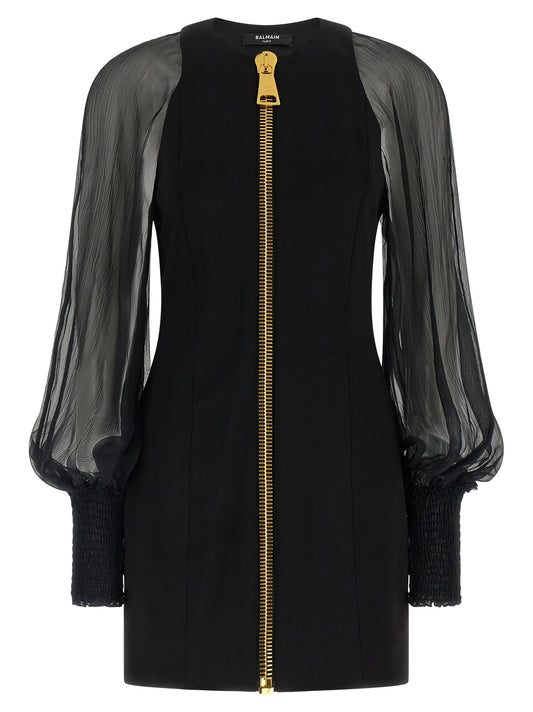 Balmain Xl Zip Dress