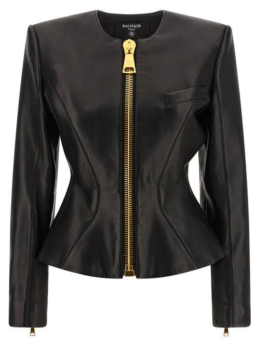 Balmain Leather Jacket
