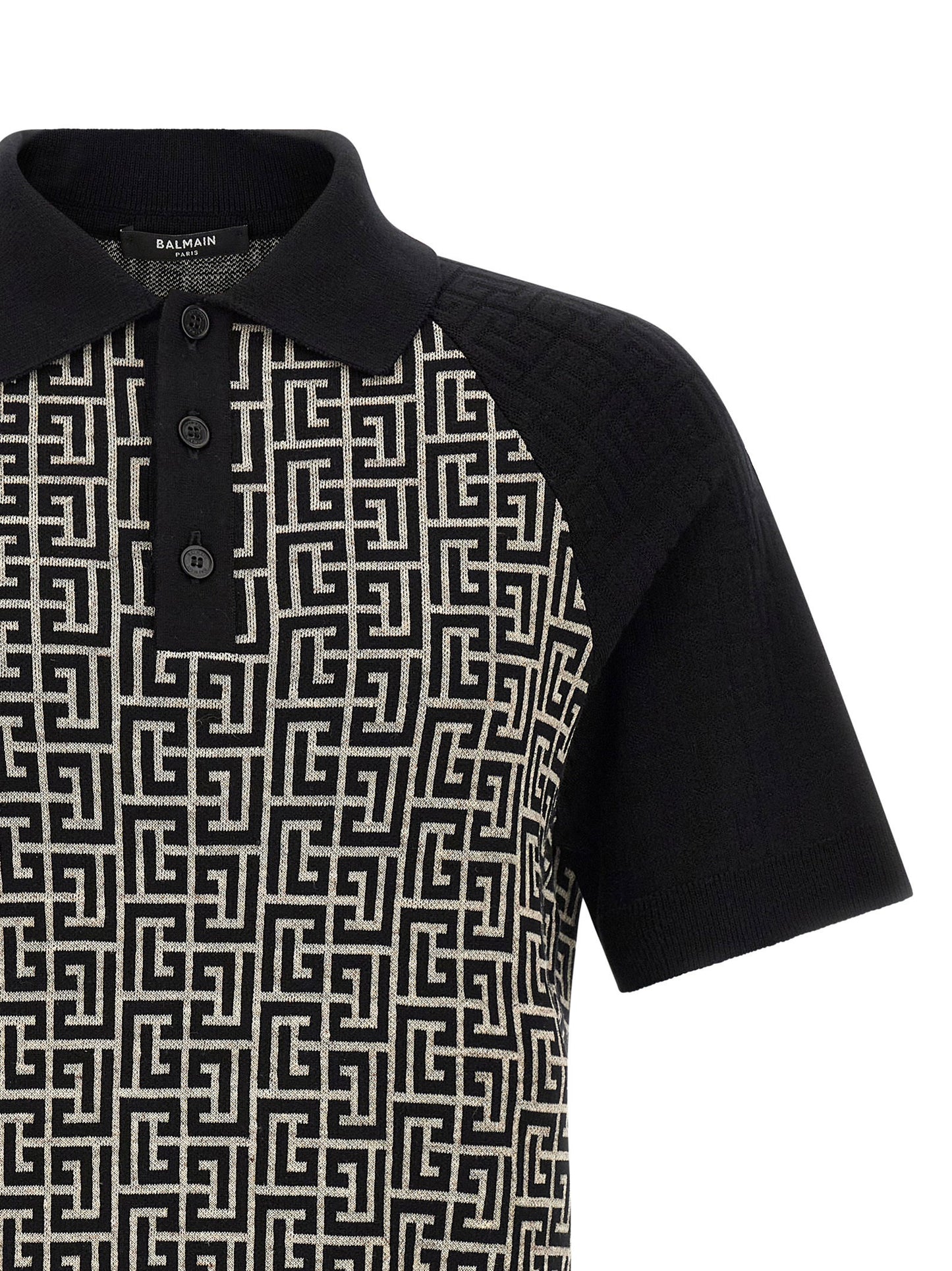 Balmain Pb Monogram Polo