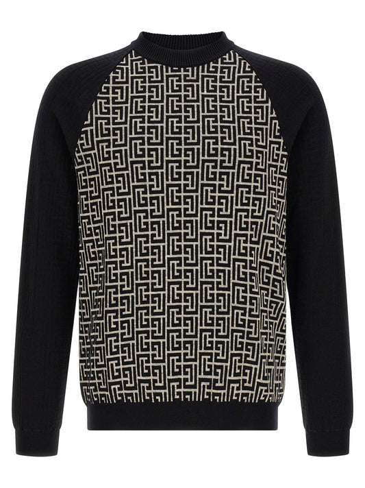 Balmain Pb Monogram Mesh