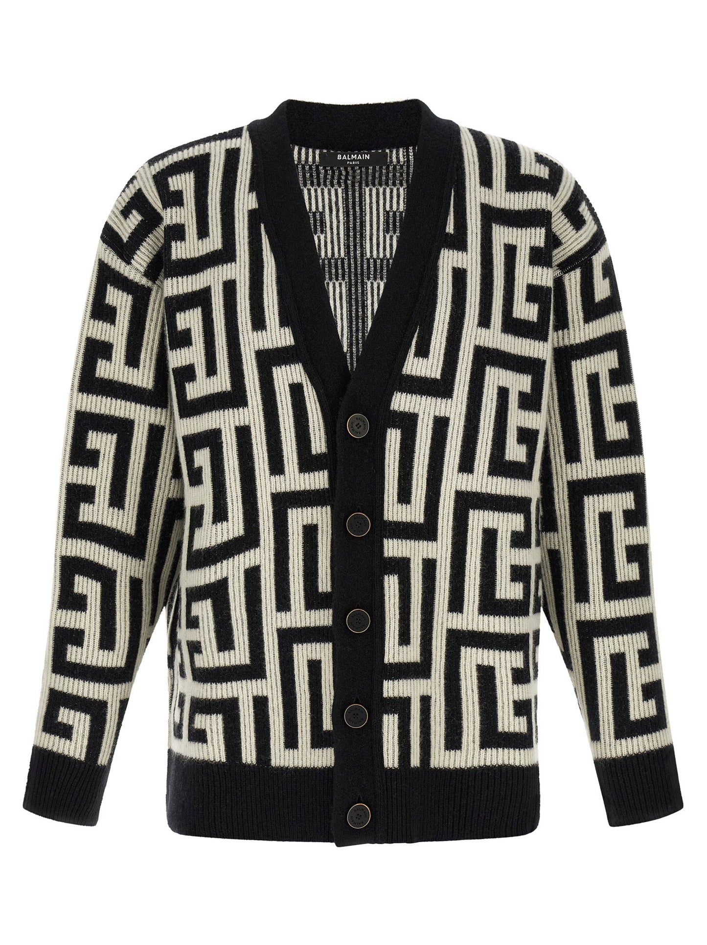 Balmain Monogram Macro Cardigan