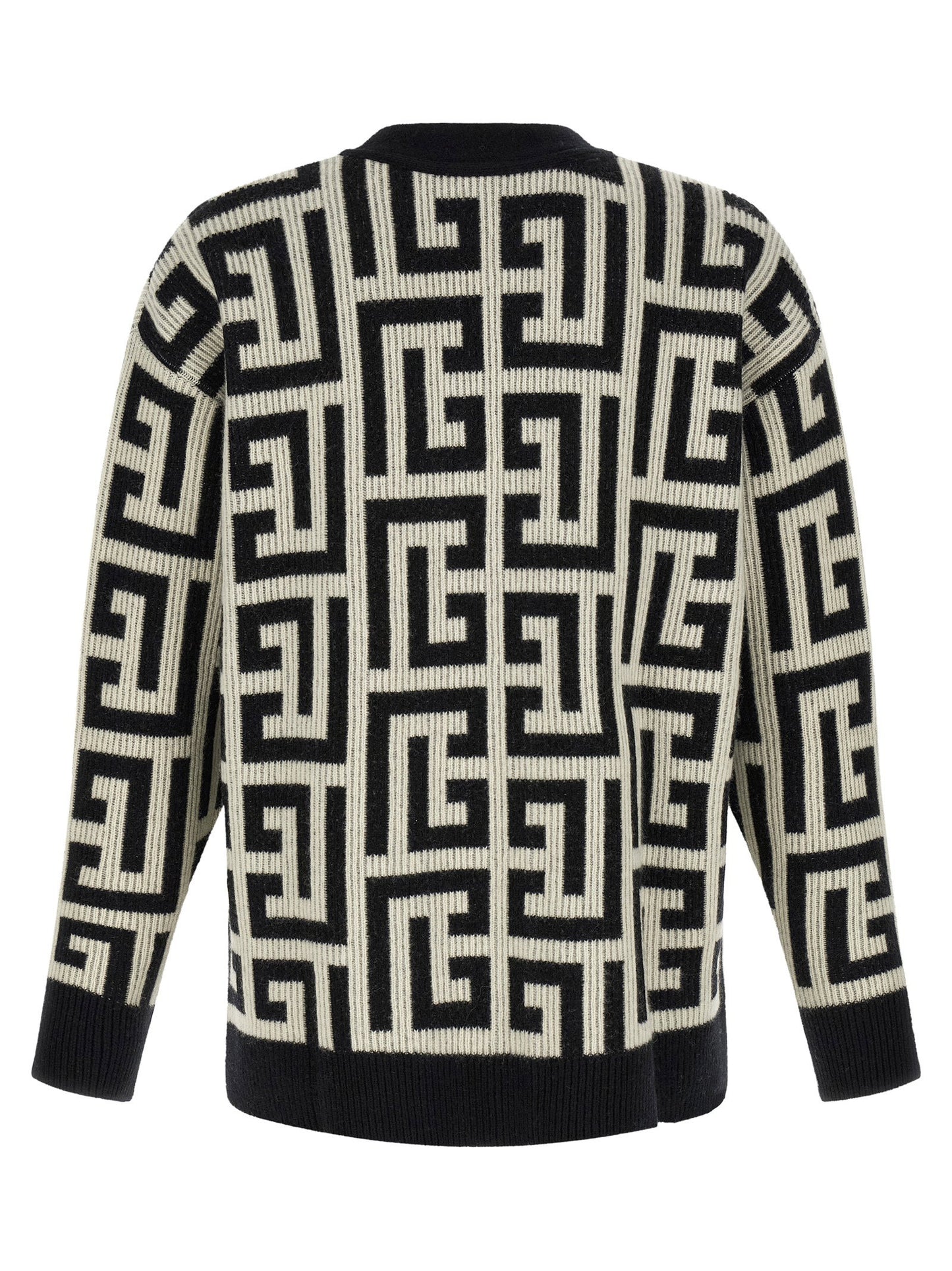 Balmain Monogram Macro Cardigan