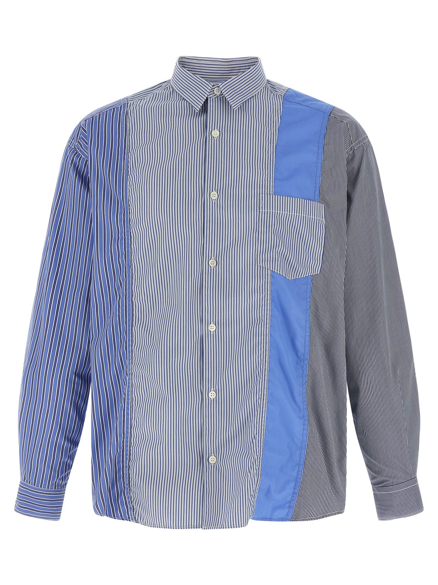 Comme Des Garҫons Homme Patchwork Shirt