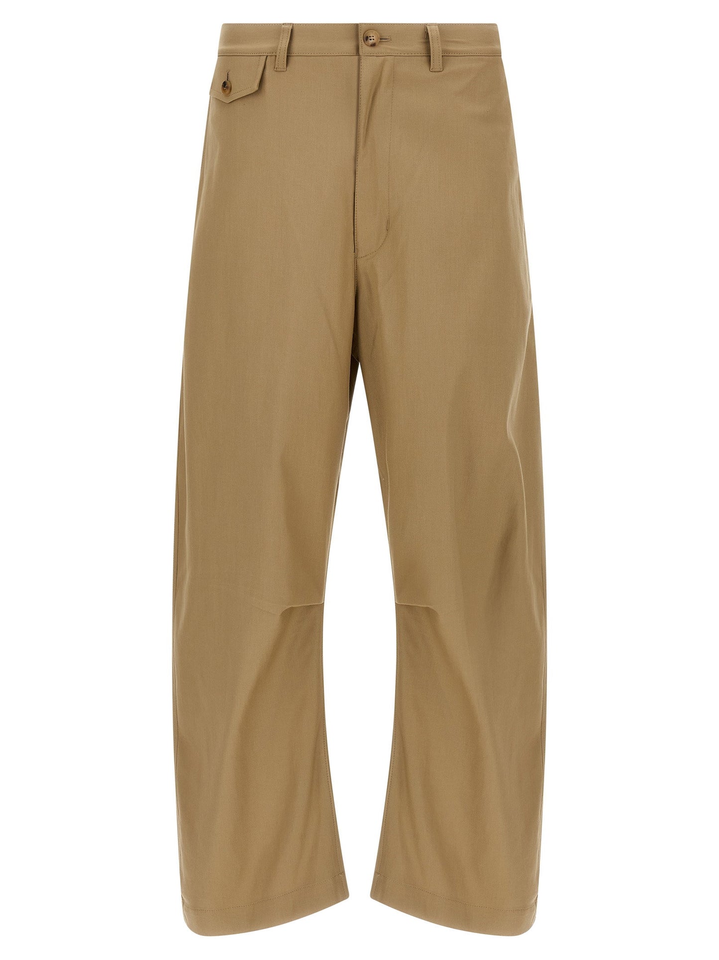 Comme Des Garҫons Homme Curved Leg Pants