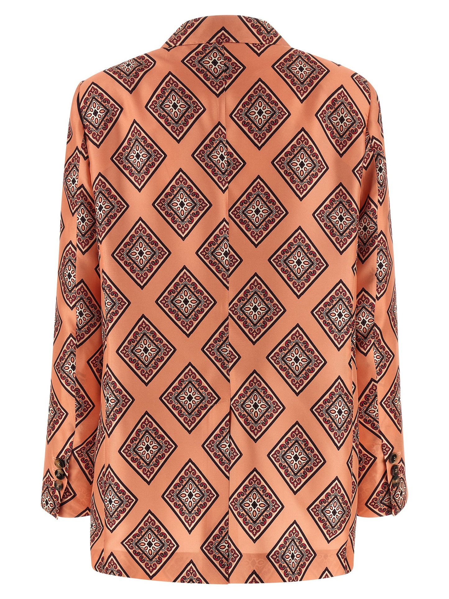 Alberto Biani Tie Print Blazer