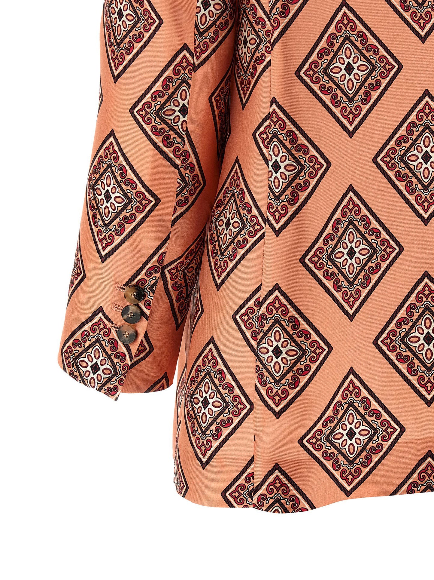 Alberto Biani Tie Print Blazer