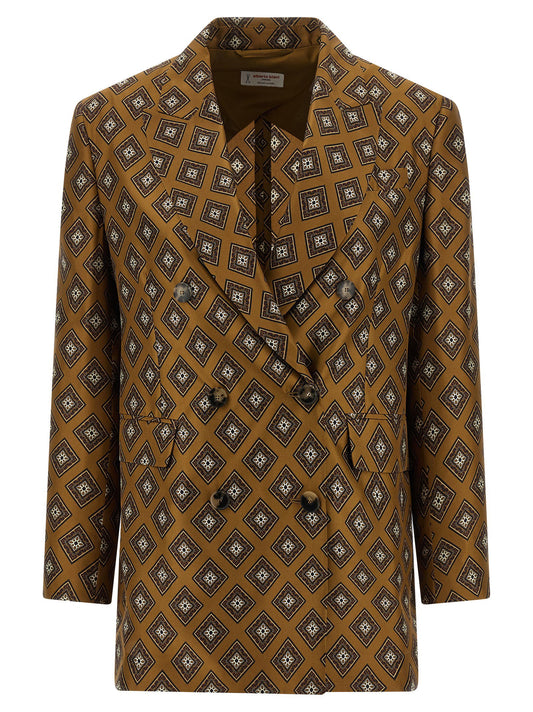 Alberto Biani Tie-print Blazer