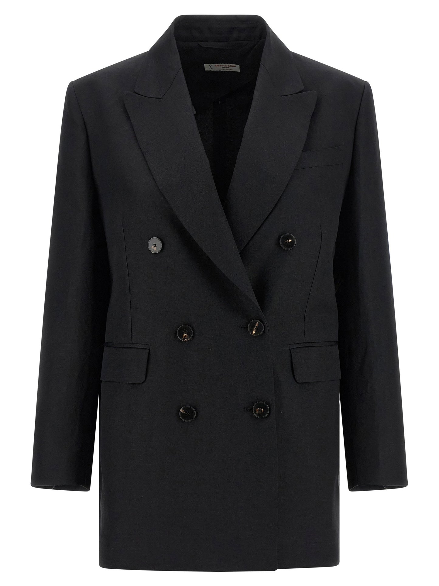Alberto Biani Linen Viscose Blazer
