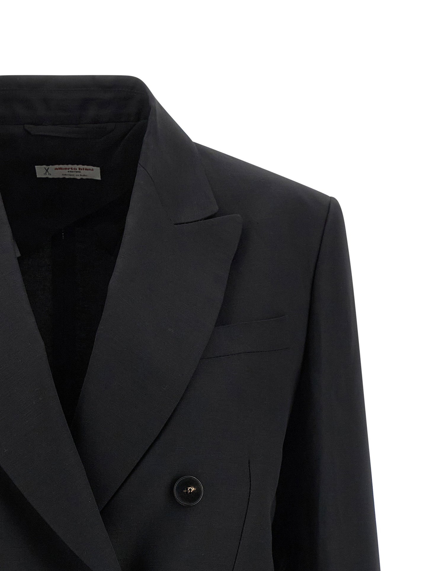 Alberto Biani Linen Viscose Blazer