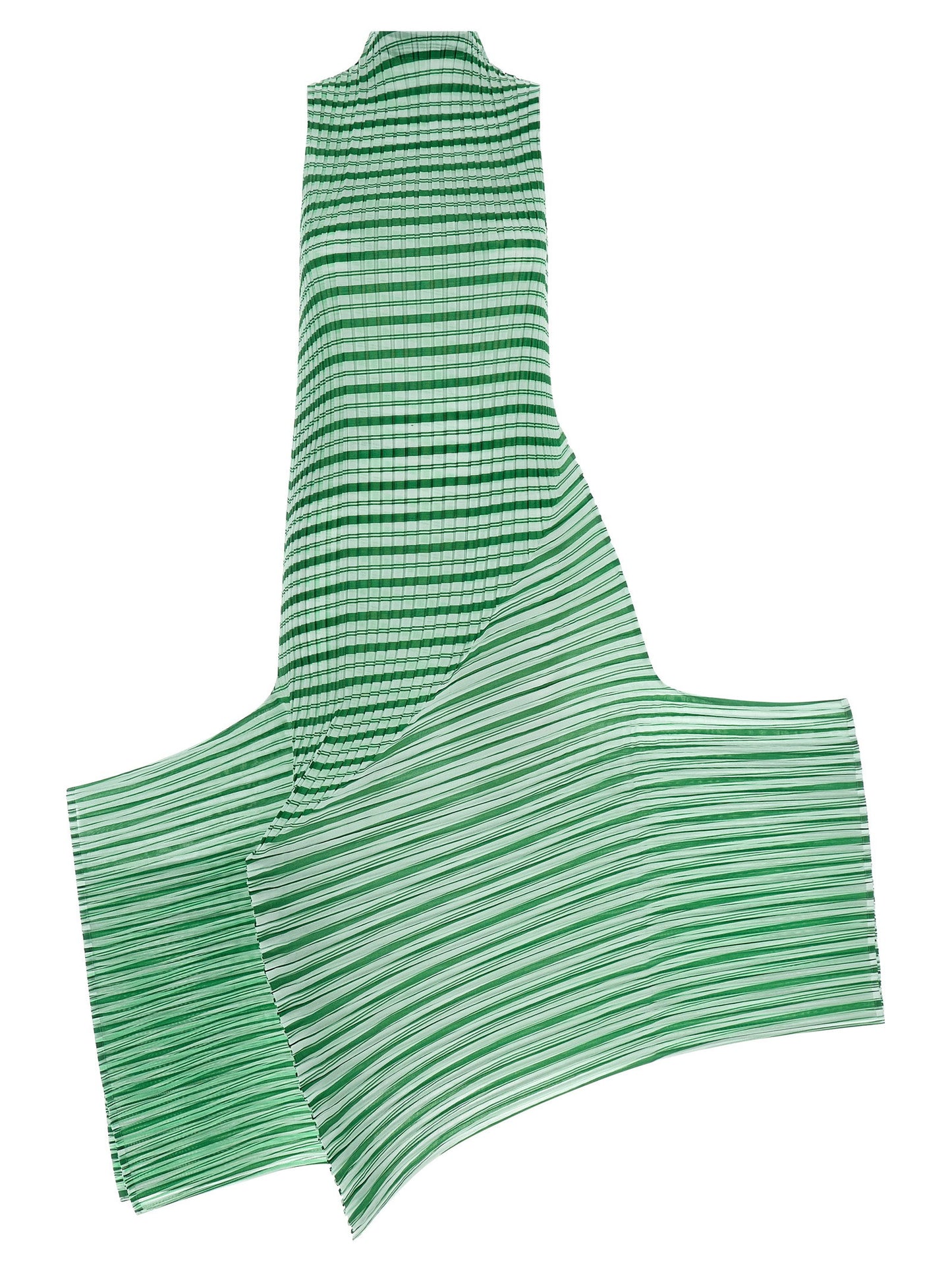 Issey Miyake Generic Stripes (machine Pleats) Dress