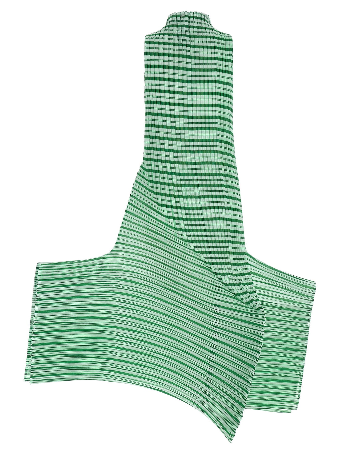 Issey Miyake Generic Stripes (machine Pleats) Dress