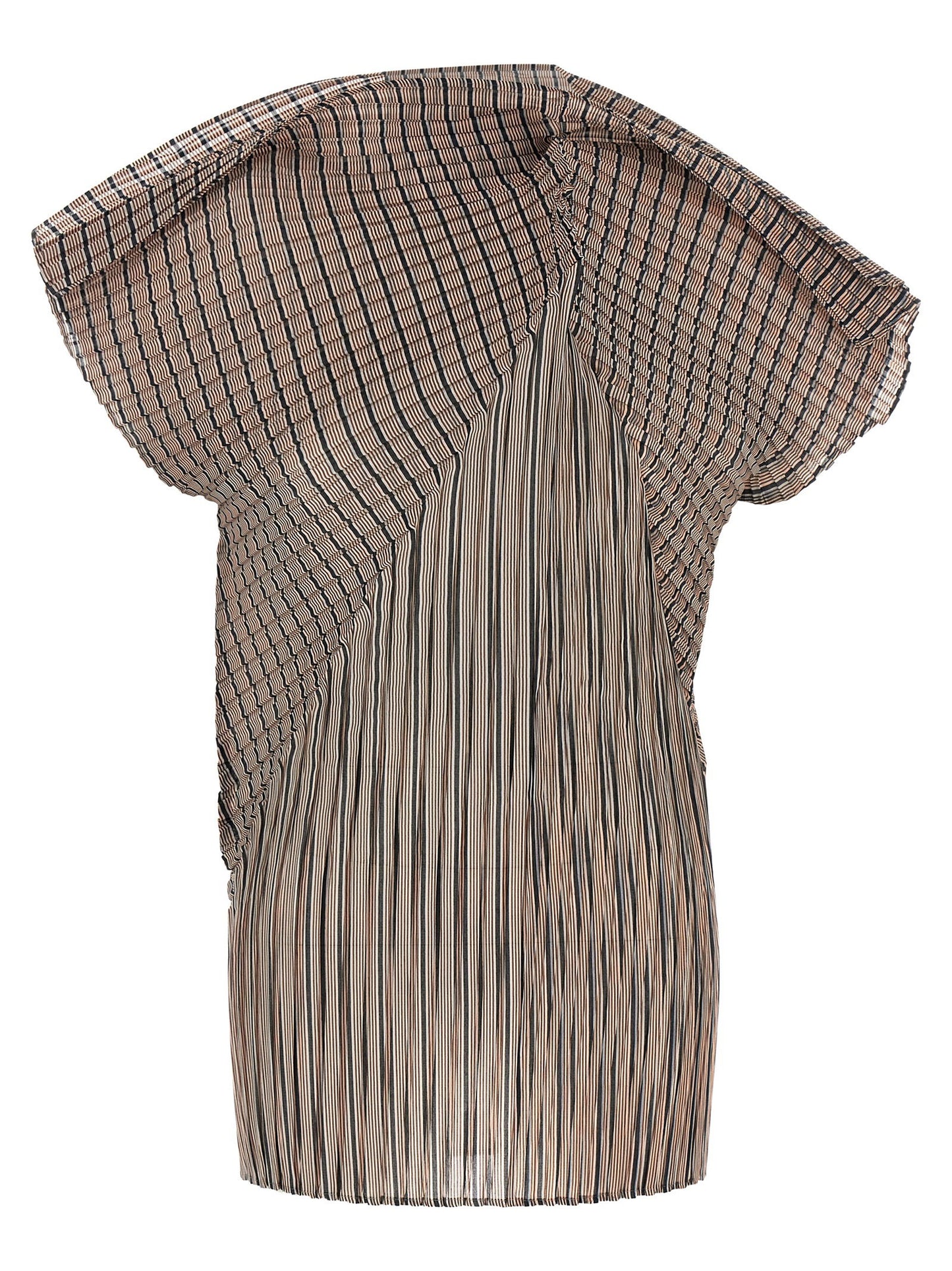 Issey Miyake Generic Stripes (machine Pleats) Top