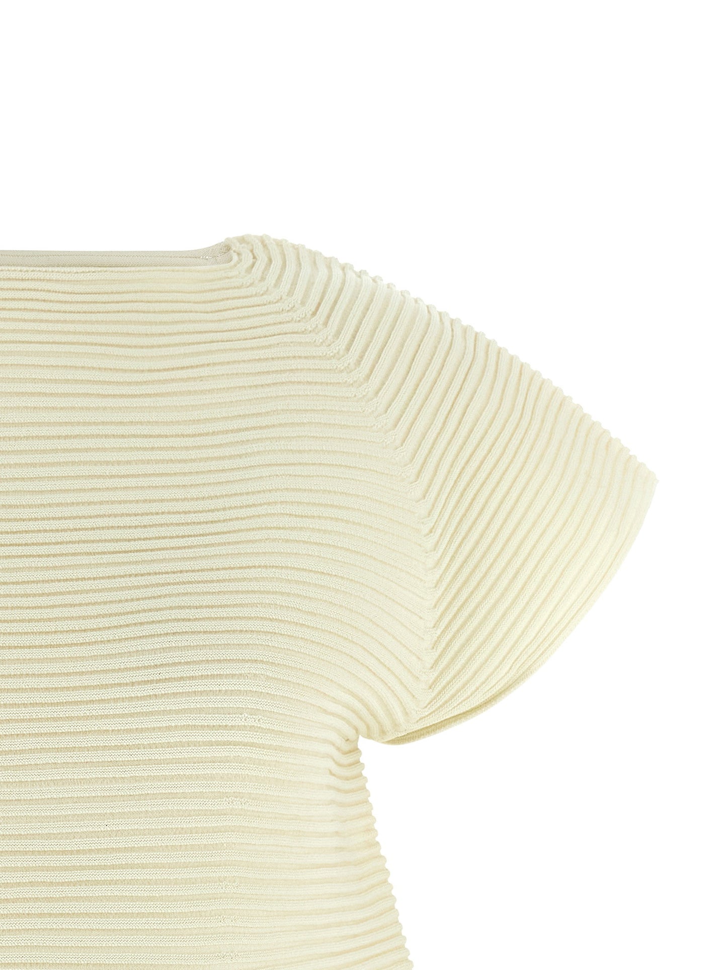 Issey Miyake Corrugated Knit Dress