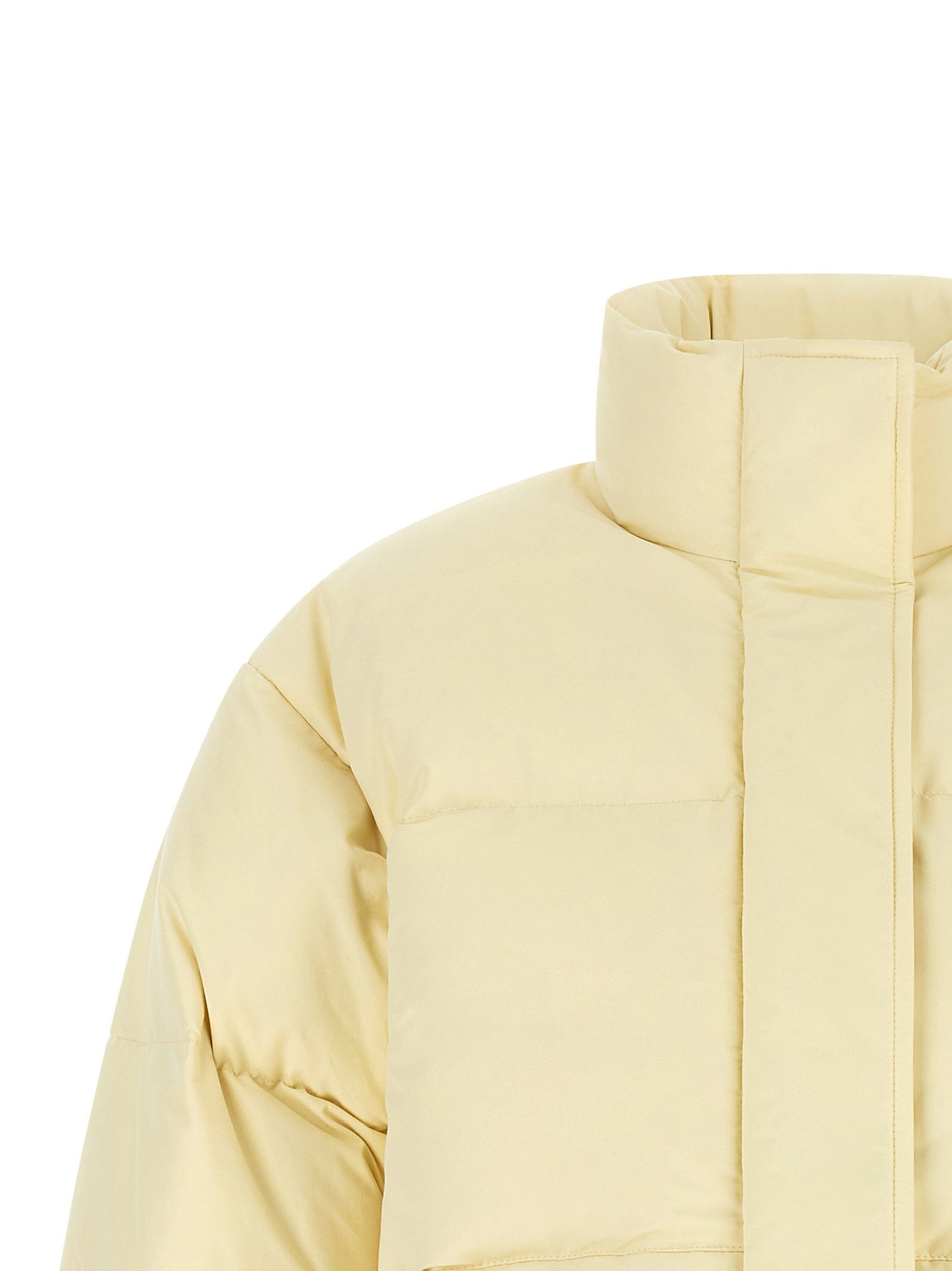 Jil Sander Technical Fabric Quilted Down Jacket
