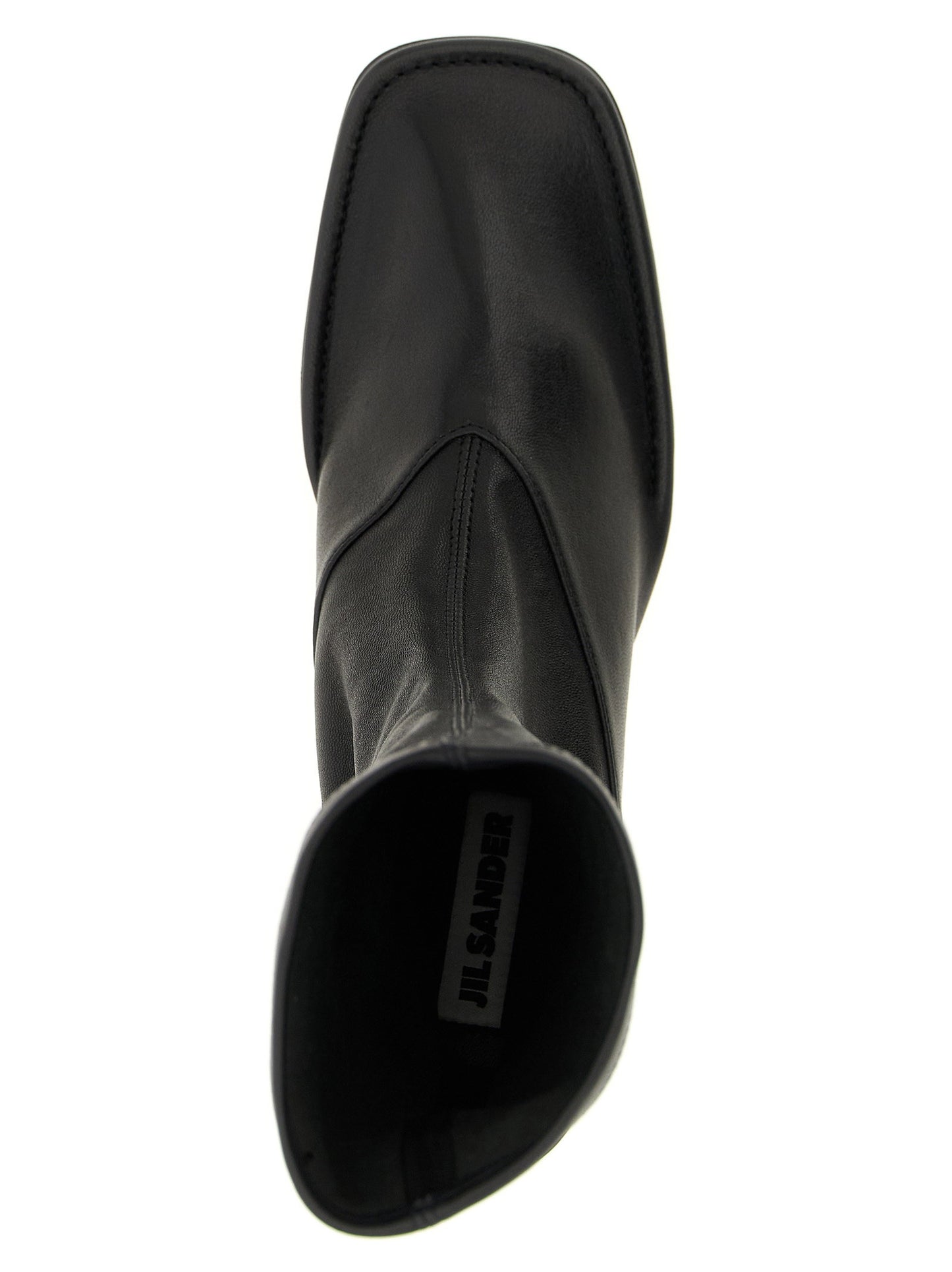 Jil Sander Nappa Ankle Boots