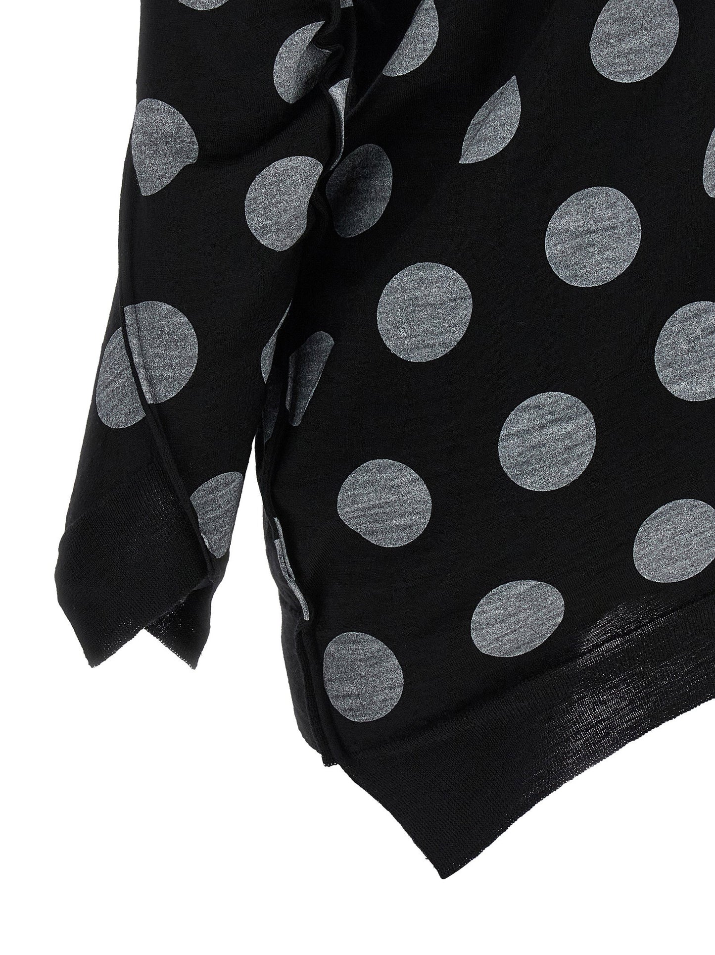 Junya Watanabe Polka Dot Maxi Cardigan