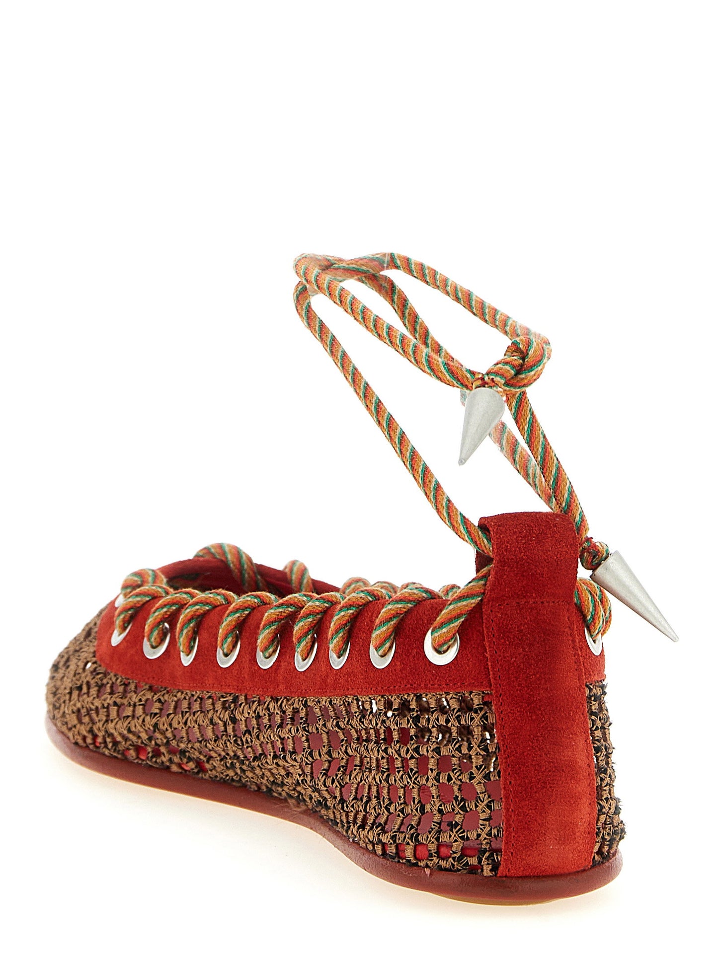 Kiko Kostadinov Reticella Ballet Flats