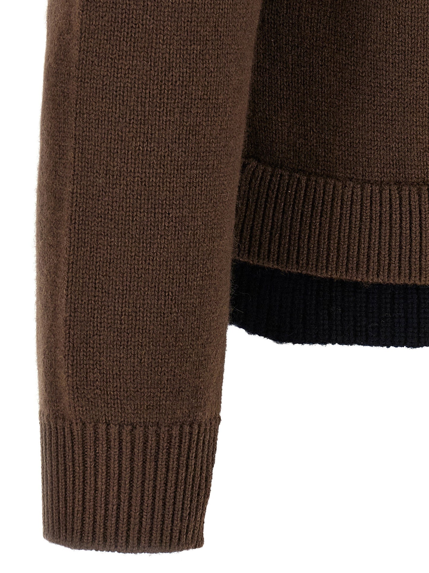 J.w.anderson Contrast Layered Cardigan