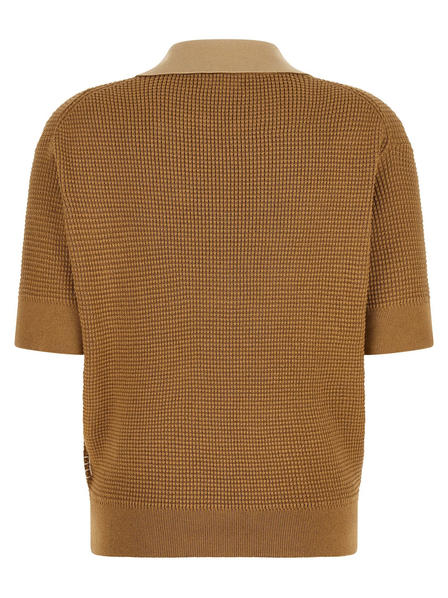 J.w.anderson Waffle Stitch Polo Shirt