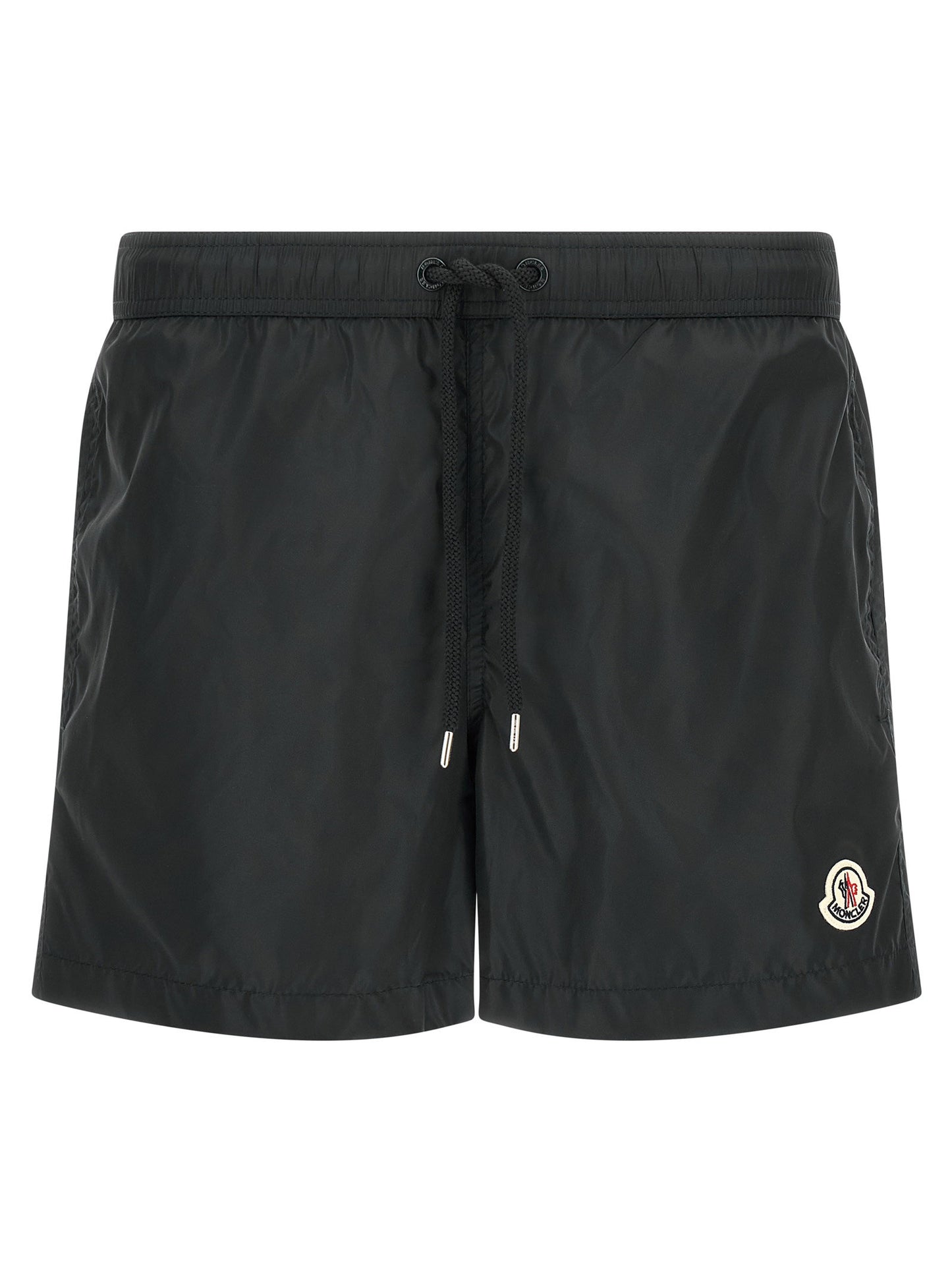 Moncler Logo Patch Swim Shorts