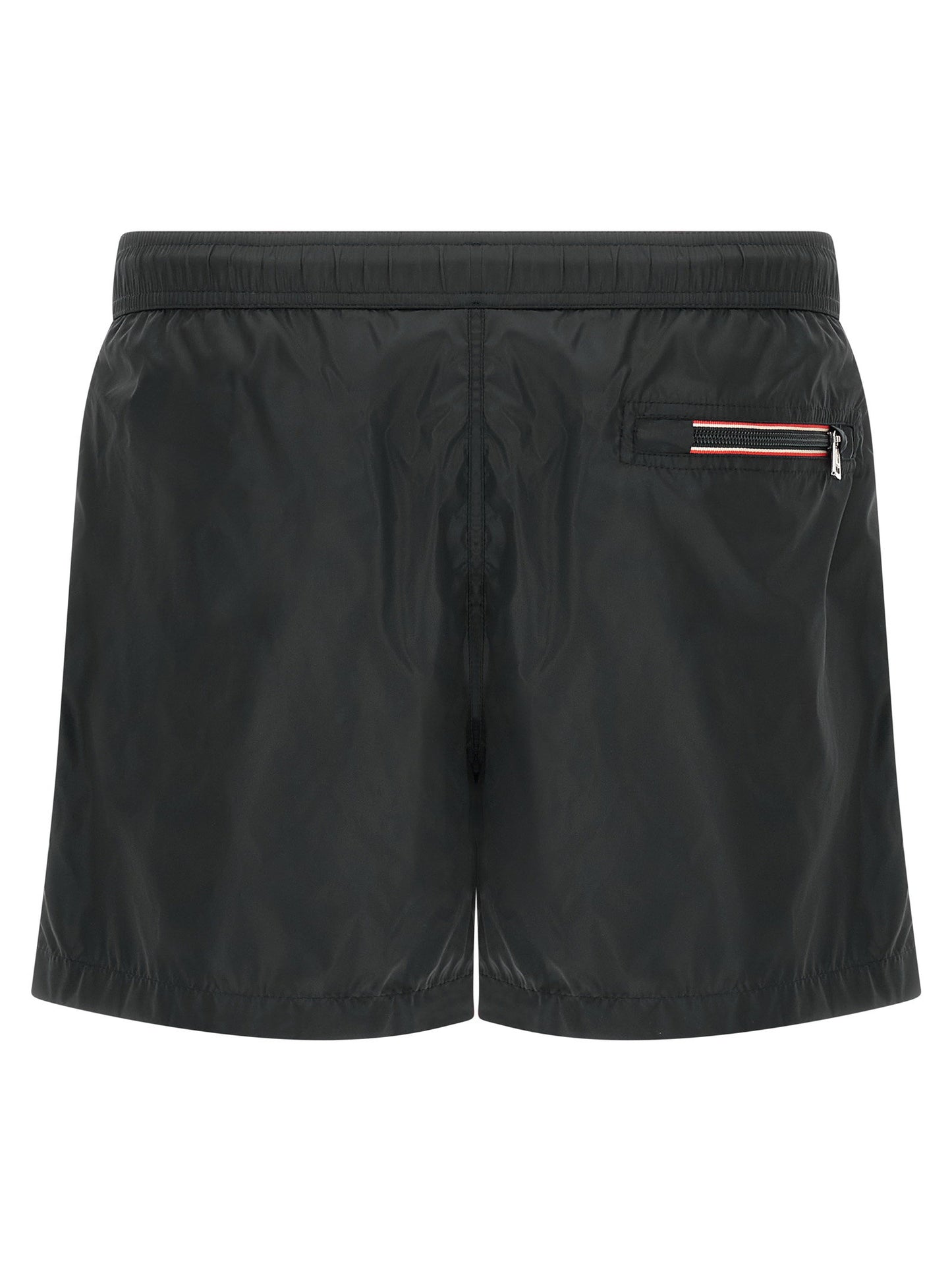 Moncler Logo Patch Swim Shorts