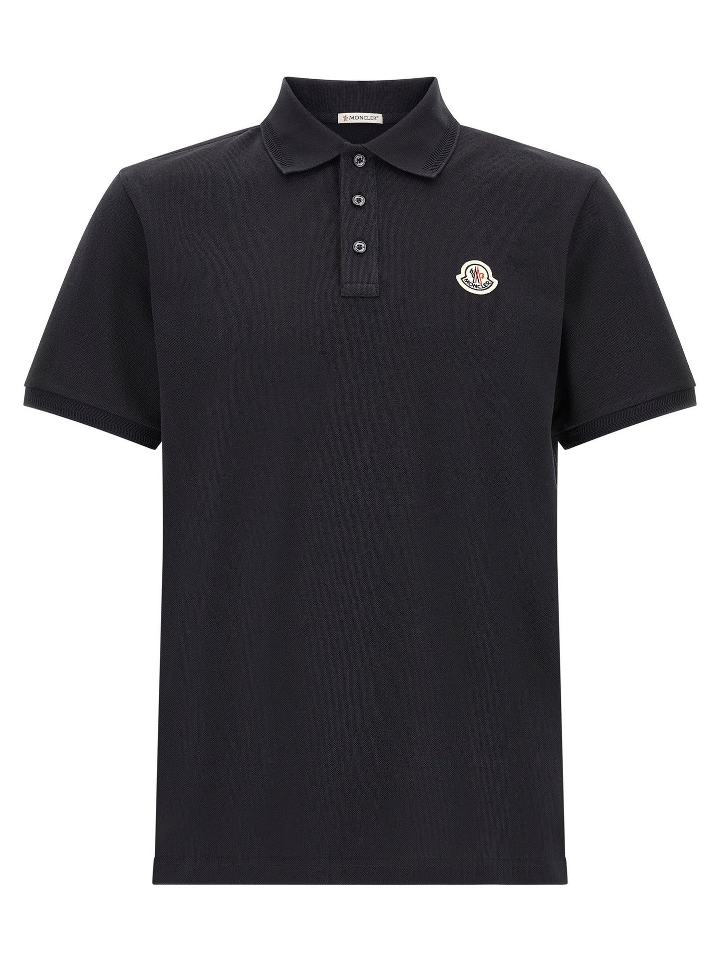 Moncler Logo Patch Polo Shirt