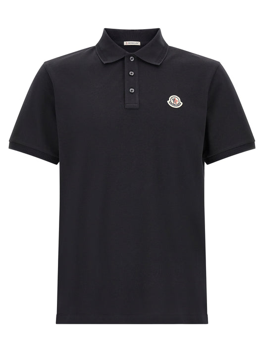 Moncler Logo Patch Polo Shirt