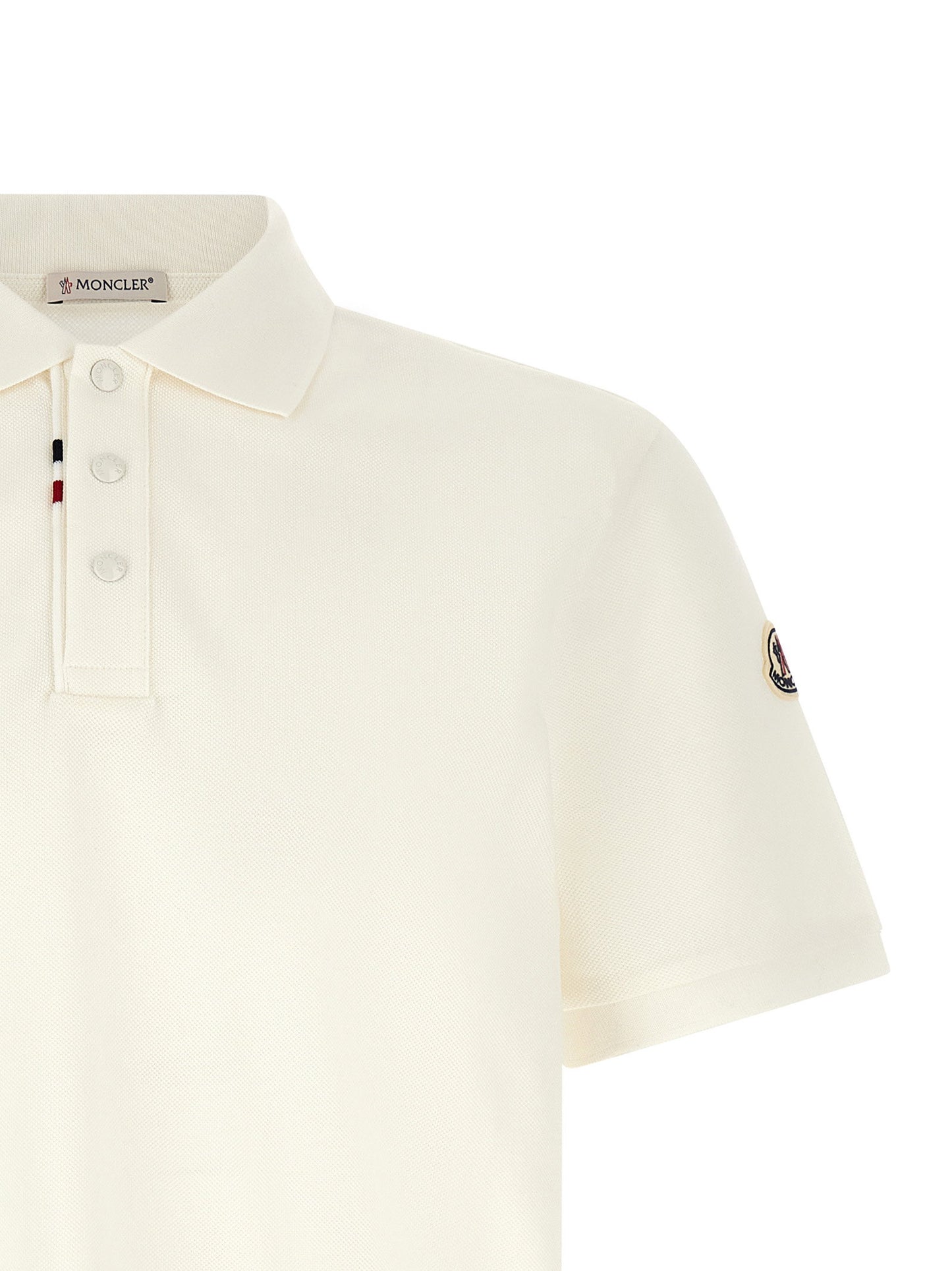 Moncler Logo Patch Polo Shirt