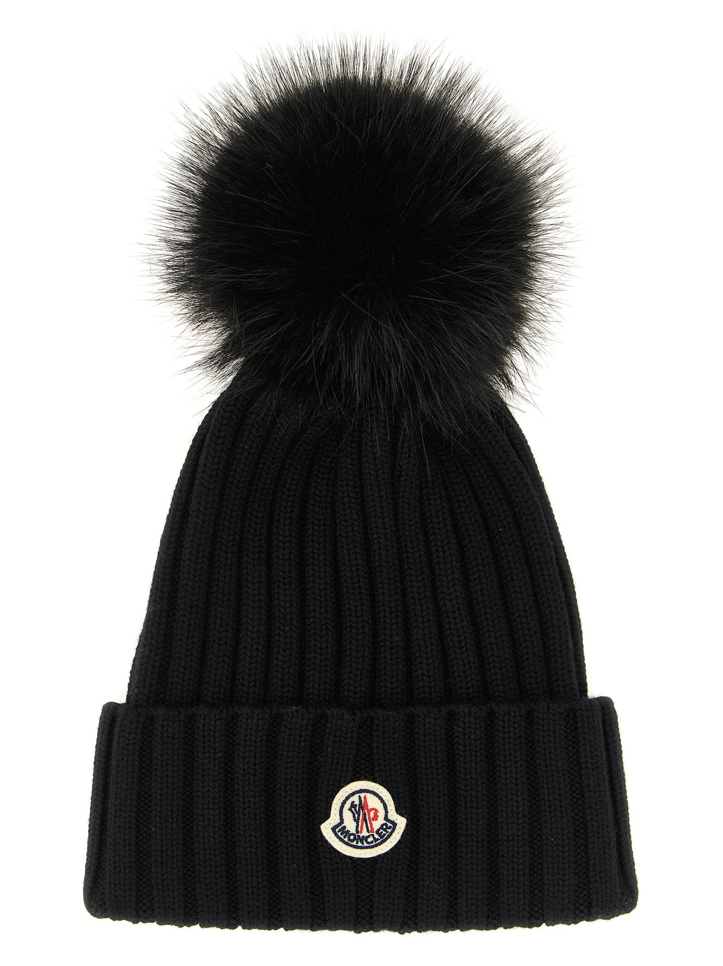 Moncler Pompon Wool Beanie